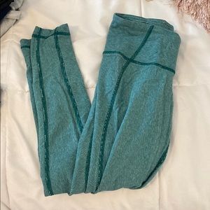 Lulu Lemon sea foam green leggings